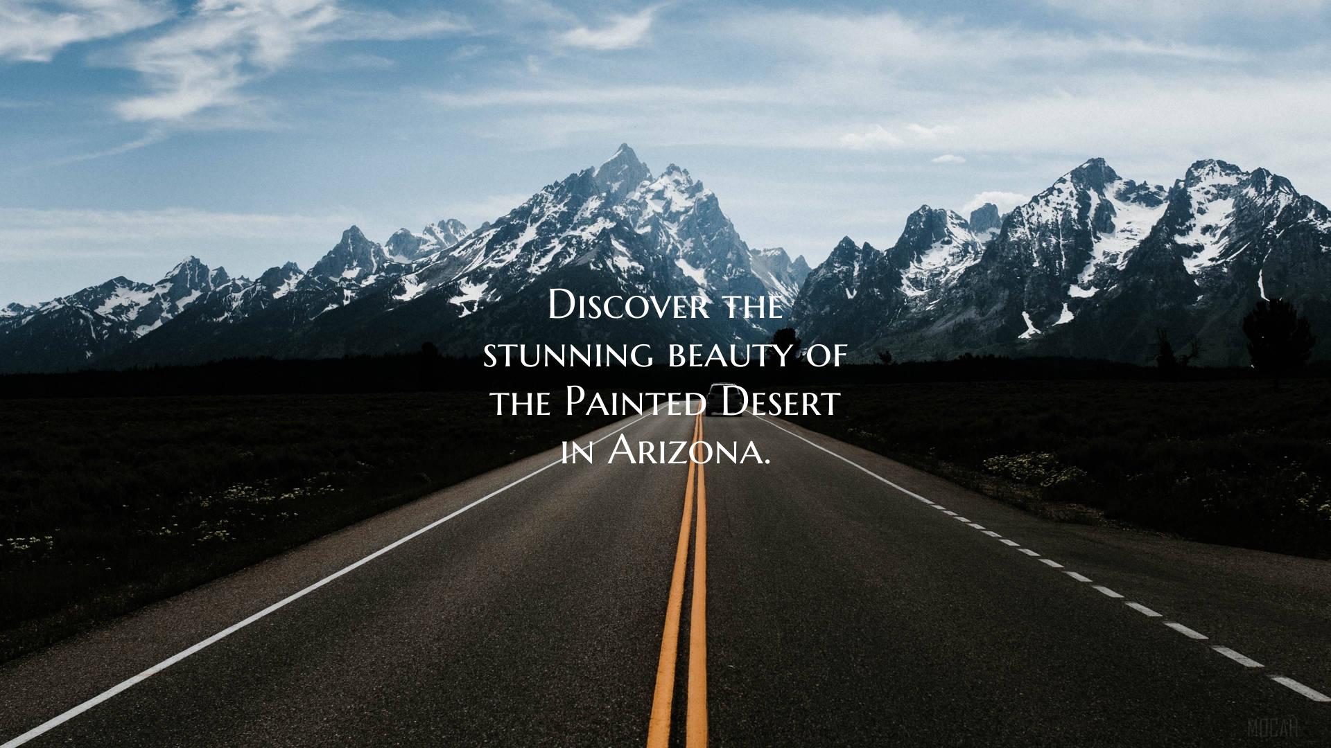Discover the stunning beauty of the Painted Desert...