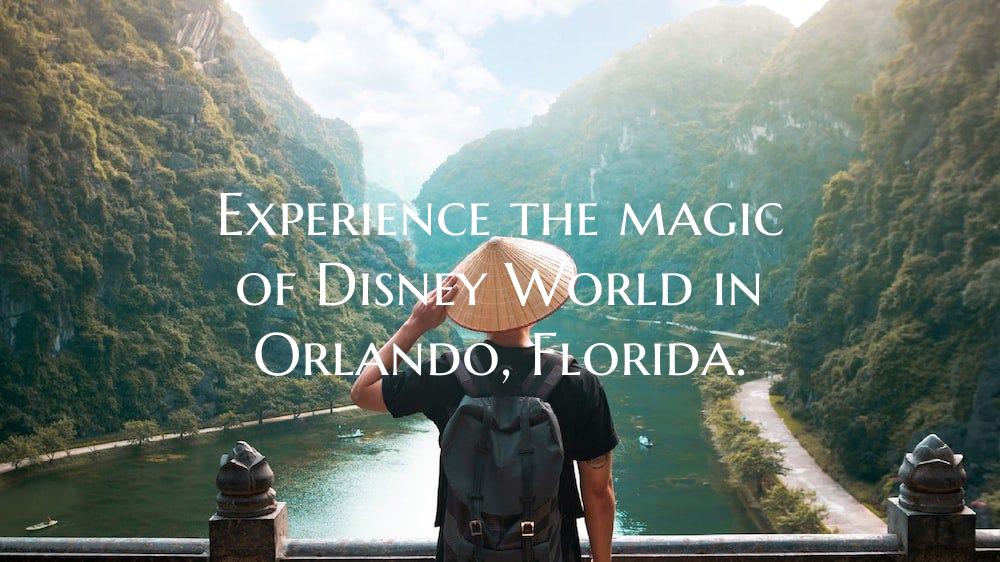 Experience the magic of Disney World in Orlando, F...