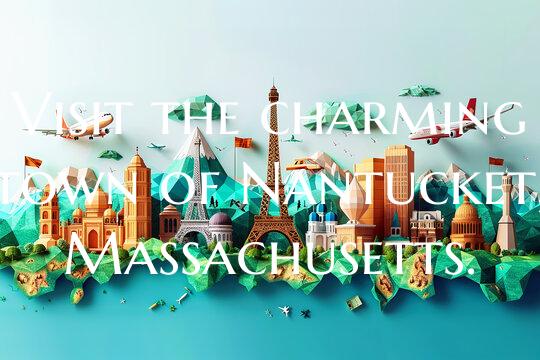 Visit the charming town of Nantucket, Massachusett...